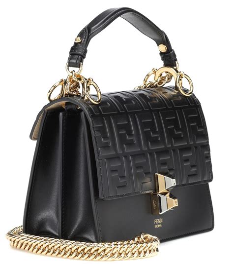 fendi black small bag